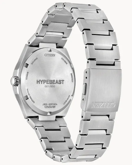 Zenshin Three-Hand x Hypebeast Silver-Tone Dial Super Titanium Zenshin Three-Hand x Hypebeast Silver-Tone Dial Super Titanium